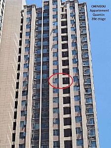 CHENGDU - Quartier Jianshe - Domicile Quentin - Aout 2023 -  38